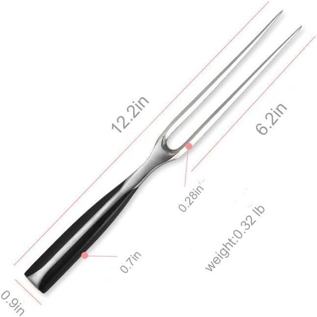Stainless Steel Carving Fork 12 Inch - Image 2