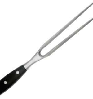 Carving Fork, Meat Fork, 12 Inch Cooking Fork, Stainless Steel BBQ Fork, Long Metal Kitchen Forks for Barbecue, Serving, Cooking, Grilling, Roasting