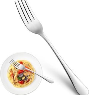 Dinner Forks,Set of 16 Top Food Grade Stainless Steel Silverware Forks,Table Forks,Flatware Forks,8 Inches,Mirror Finish & Dishwasher Safe,Use for Home,Kitchen or Restaurant
